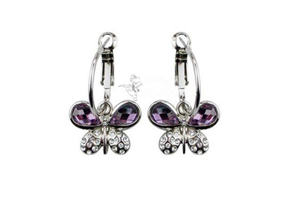 Butterfly Gemstone Earring